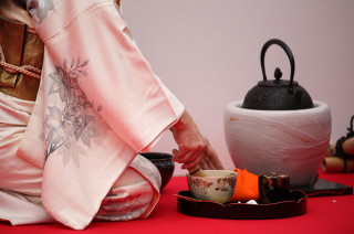 Chanoyu (tea ceremony) in Japan