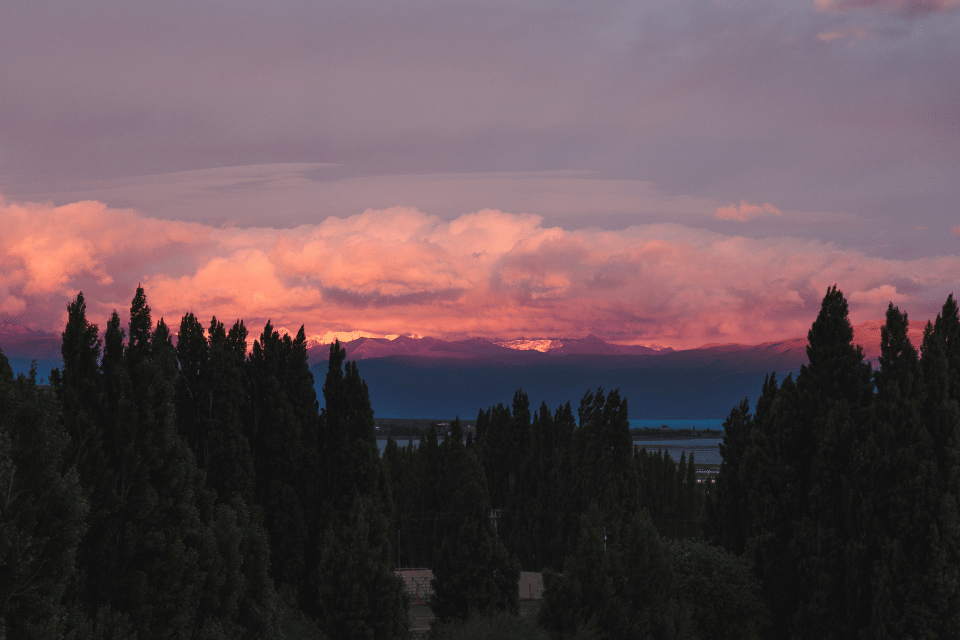 Patagonia sunset 