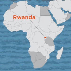 Rwanda-map