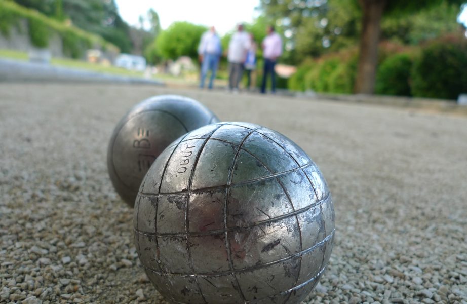 Playing Petanque, the Game that is Uniquely French