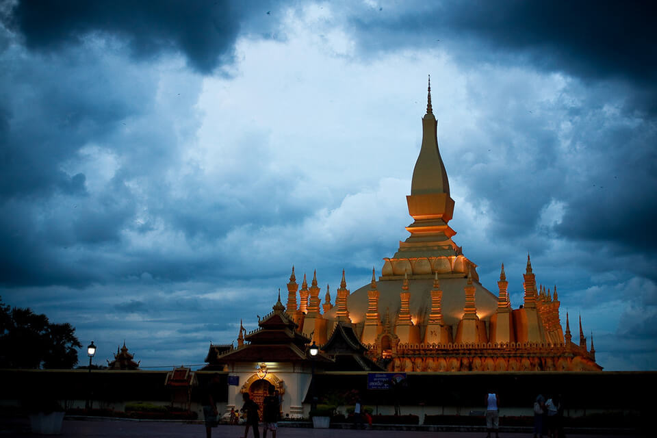 Pha That Luang, Vientiane, Laos