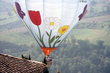 Butterfield & Robinson hot air balloon