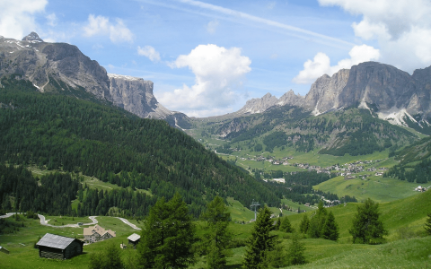 Dolomites mountain vistas