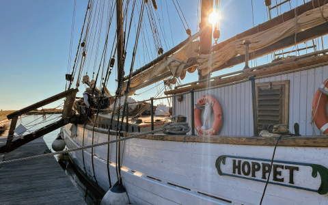 Hoppet Private Schooner, Saaremaa Island