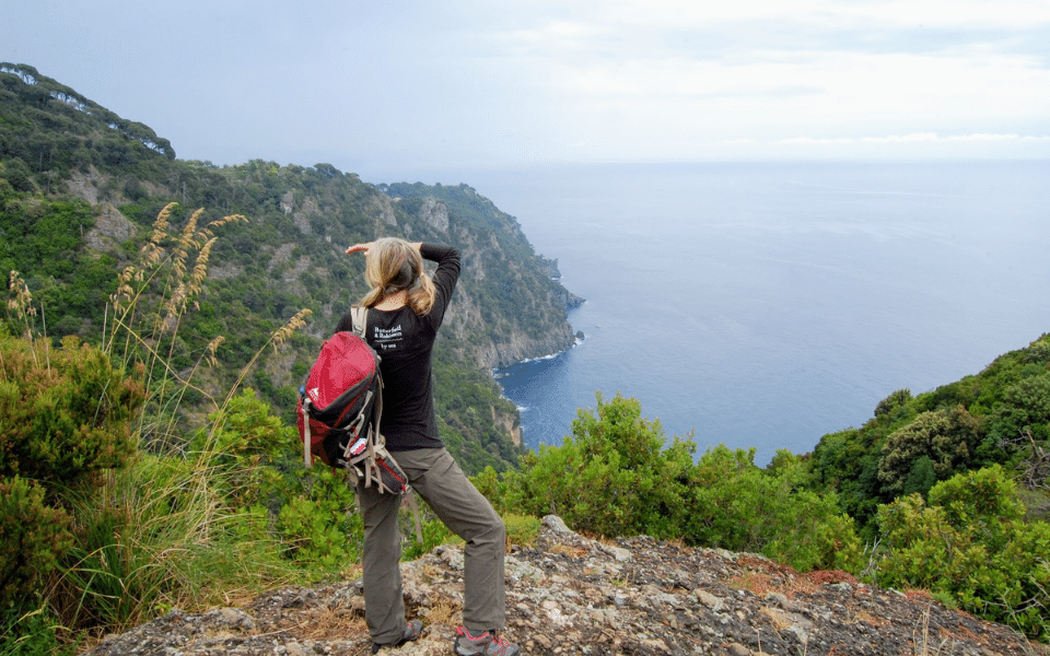 Walking in Portofino